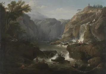 Vandfaldene i Tivoli, 1737