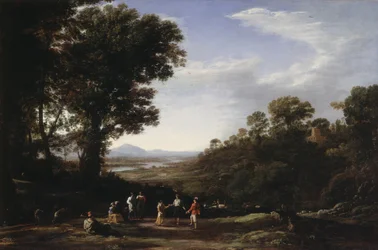 Dansende landsbyboere, slutningen af 1630