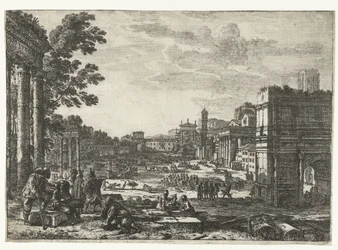 Forum Romanum te Rom Campo Vaccino