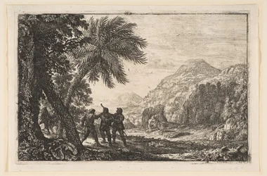 Landskab med Brigander, 1633.