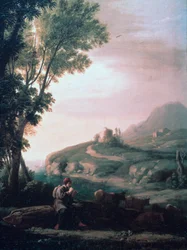 Pastoralt Landskab, c1620-1682