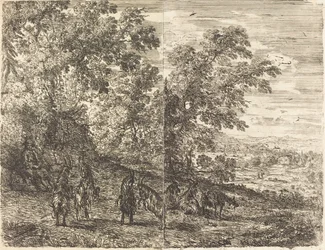 Hyrde med geder (Les chèvres)