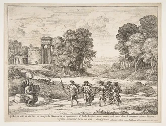 Tid, Apollo og årstiderne, 1662.