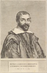 Pierre Gassendi, ca. 1637 eller 1638.