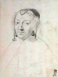 Portræt af Anne af Østrig 1601-1666, før 1643.