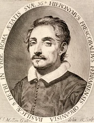 Portræt af Girolamo Frescobaldi (radering)