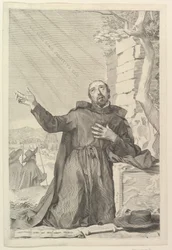 Sankt Ignatius i ekstase.