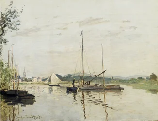 Argenteuil - olie på lærred