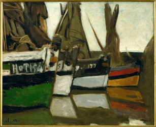Fiskerbåde, Honfleur