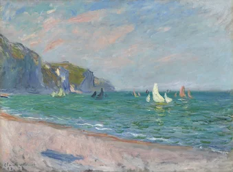 Både foran Pourvilles klipper, 1882