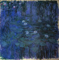 Blå åkande (olie på lærred, ca. 1916-19)
