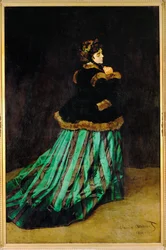 Camille Monet, malerens første kone (olie på lærred)