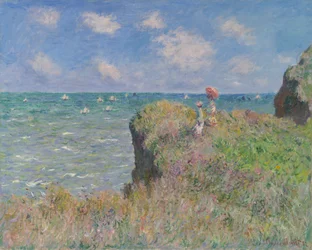 Cliff Walk ved Pourville