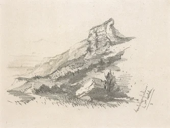 Cliff at Ste Address, 1857