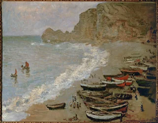 Etretat: Stranden og Port d