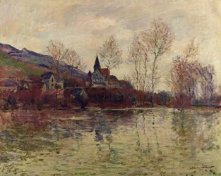 Oversvømmelser ved Giverny, 1886
