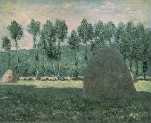Høstakke nær Giverny, ca. 1884-89