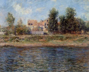 Berge af La Seine, 1880.