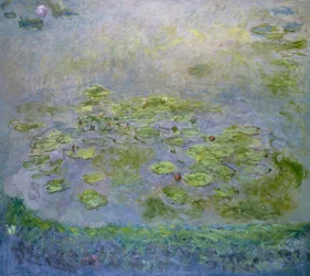Åkander - Maleri af Claude Monet (1840-1926), olie på lærred