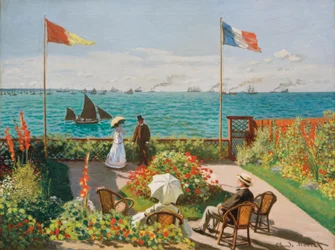Sainte-Adresse-terrassen 1840-1926.