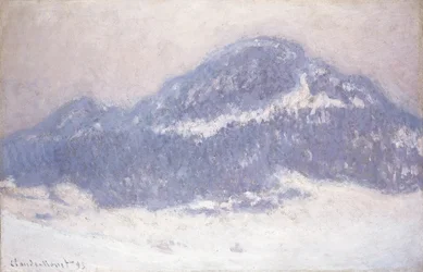 Mont Kolsaas, tåget vejr, 1895