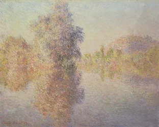 Morgen på Seinen ved Giverny