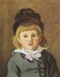 Portræt af Jean Monet, ca 1872.