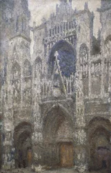 Rouen-katedralen, vestportalen, Harmony in Grey, 1894