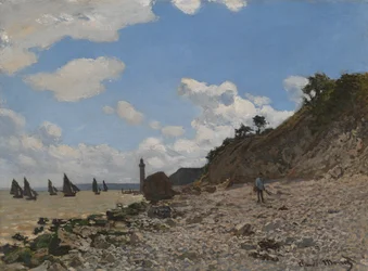 Stranden ved Honfleur