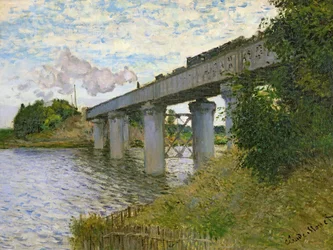 Jernbanebroen ved Argenteuil