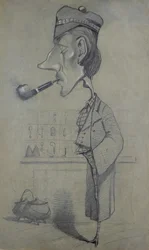 The Scotsman with a Pipe, 1857