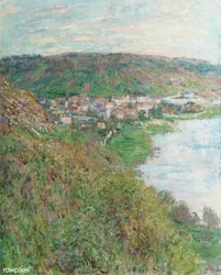 Udsigt over Vétheuil