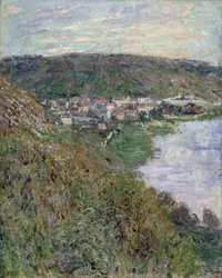 Udsigt over Vétheuil