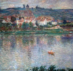 Landsbyen Vétheuil, 1901