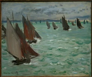 Sejlbåde på havet