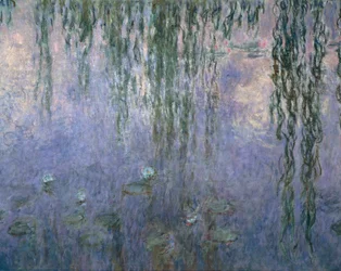 Åkander, af Claude Monet, detalje