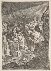 Magiernes tilbedelse, 1619.
