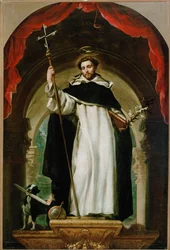 Saint Dominic de Guzman (maleri på lærred)