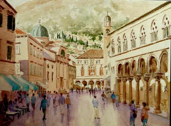 Dubrovnik, 2010 (akvarel)