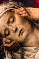 Nedstigning fra korset, ca. 1520 (Tempera og olie på træ (eg))