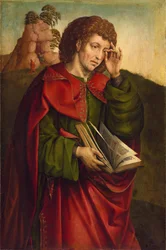 Sankt Johannes evangelisten græder