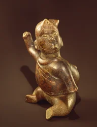 Hornet figurfartøj (keramik)