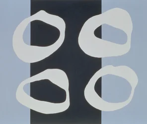 Blue Ground IV, 1998 (akryl på lærred)