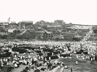 Markedspladsen, Antananarivo, Madagaskar, 1895.