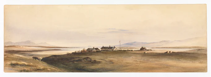 Berkeley Sound, Falklandsøerne, ca. 1878 (akvarel)