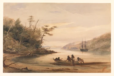 Portrætbugten, Beagle-kanalen