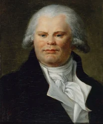 Fransk: Portrait de Georges Danton (1759-1794), orateur et homme politique