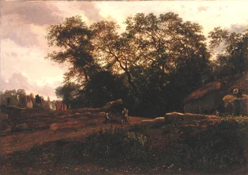 The Edge of the Forest, slutningen af 1830