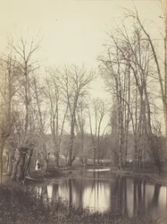 Etang et Fermiere Pool og Bondekone, ca. 1865.