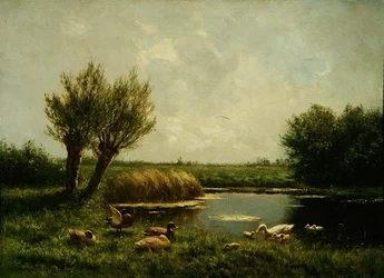 Andedam (olie på lærred)